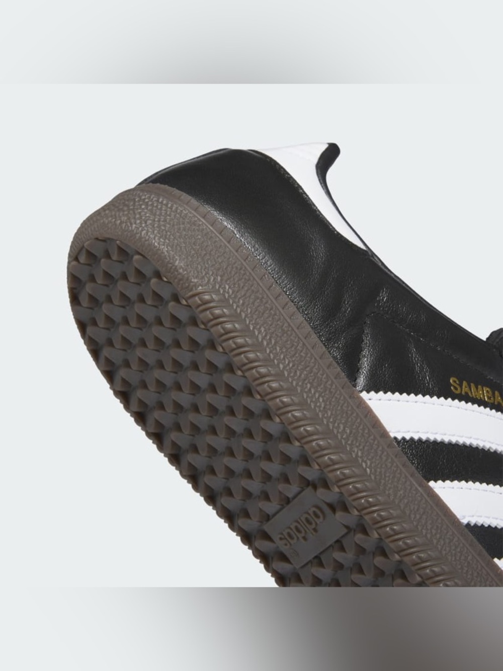 🆕 adidas Samba ADV Black White Gum Men’s Size 10 NWT Classic Skate Shoe - Picture 8 of 8